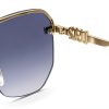 DSQUARED2 LKS Gold Blue Mens Sunglasses Size 60-5