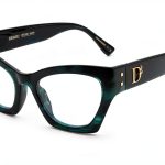 DSQUARED2 D2 0133 Green Horn Womens Acetate Glasses-0