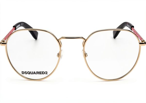 Dsquared Gold Sunglasses Womens UV Protection Fashion-1