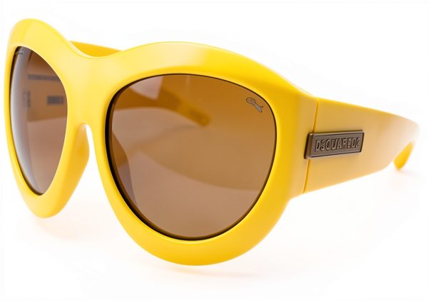 Marcolin Mens Sunglasses Yellow Brown Size 59 19 135-0