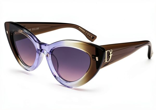 DSQUARED2 Womens Sunglasses 2RO Brown Lilac Size 51-0