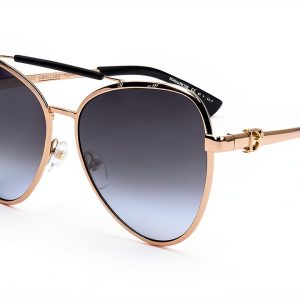 Marcolin Womens Sunglasses RHL Gold Black Size 60-0