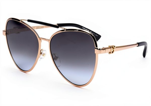 Marcolin Womens Sunglasses RHL Gold Black Size 60-0