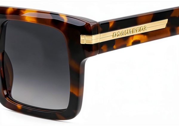 Dsquared2 Havana Sunglasses Mens 52mm Protective Case-2