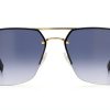 DSQUARED2 LKS Gold Blue Mens Sunglasses Size 60-0