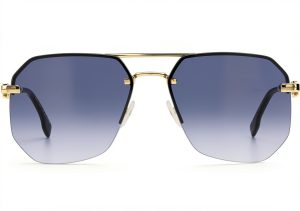 DSQUARED2 LKS Gold Blue Mens Sunglasses Size 60-0