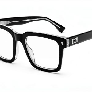 Dsquared Icon 0013 Womens Sunglasses Black Crystal 52mm-0