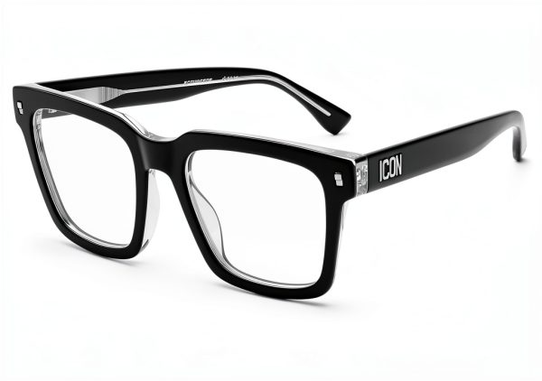 Dsquared Icon 0013 Womens Sunglasses Black Crystal 52mm-0